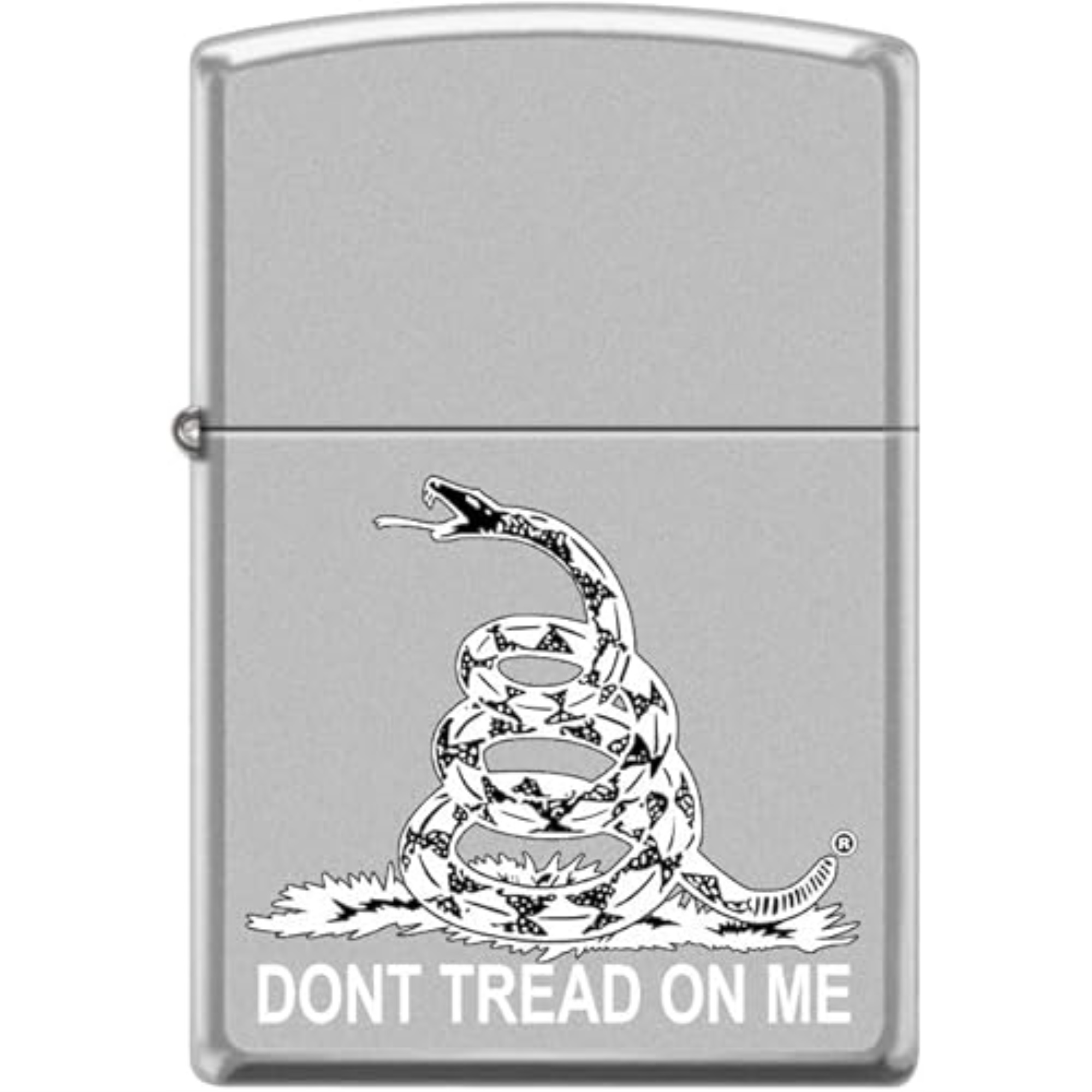 2024 ZIPPO Don't Tread On Me Satin Chrome OLD 29841