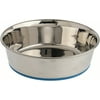 OurPets Durapet Premium Rubber-Bonded Stainless Steel Bowl 13 Cups for Dogs