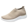 thumbnail image 4 of Oyedens Womens Slip on Walking Shoes Lightweight Memory Foam Non Slip Work Service Driving Sneakers, 4 of 6
