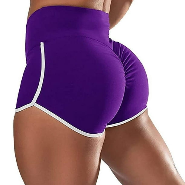 Female Shorts Women’ s Fashionable High Waist Yoga Pants Sport Pants(  S/M/L/XL/XXL)