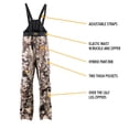 thumbnail image 2 of HOT SHOT Men’s Camo Softshell Bib Pant – Veil Cervidae Hunting Outdoor Apparel, XX-Large, 2 of 7