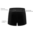 thumbnail image 6 of Men's 4 Inch 2-in-1 Running Shorts, Quick Dry Anti-Chafe Athletic Shorts with Compression Liner and Phone Pocket Black, 6 of 8