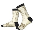 thumbnail image 2 of Pofeuu American Monuments Print Crew Socks, Adult Running Hiking Socks for Youth and Adult, 2 of 7