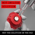 thumbnail image 4 of Car or indoor use blooming rose air freshener, realistic fashionable detailed 3D printed plastic (eco-friendly), magnets and clips (car, air purifier, fridge, microwave, shelf) - solution not include, 4 of 5