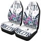 thumbnail image 2 of Juego de 2 Fundas para Asientos de Automóvil ABPHQTO Pink Girl Time to Be Unicorn Flower Crown Dream, 2 of 4