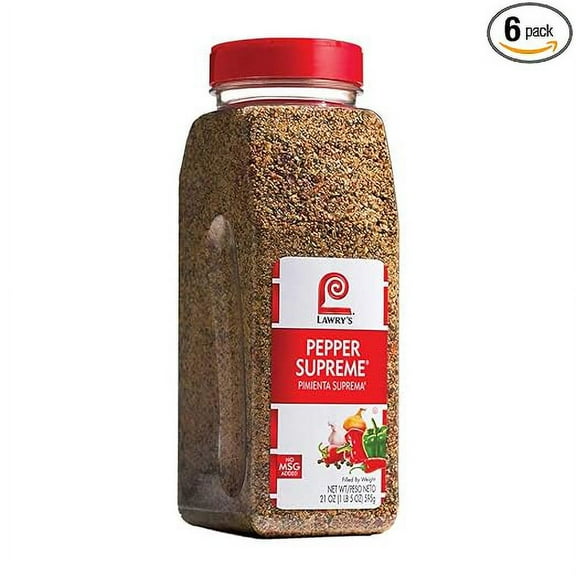 Lawry`s Pepper Supreme, 21 oz. - 6 per case