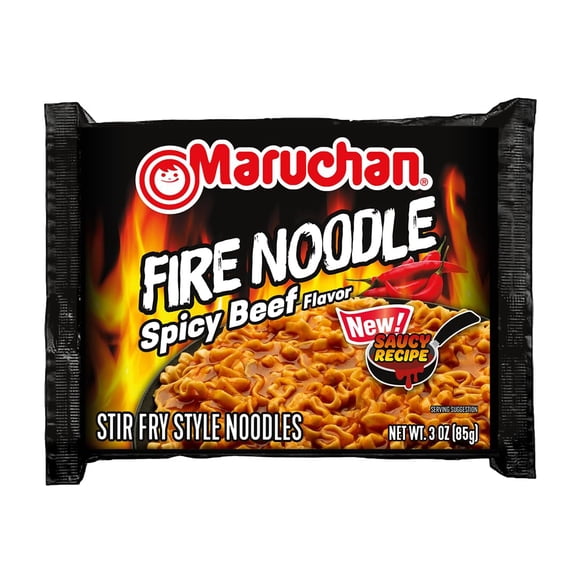Maruchan Ramen Fire Spicy Beef – 3 oz, 22 Count