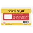 thumbnail image 1 of Index Cards School Smart Ruled, blancas, 3 x 5 pulgadas, paquete de 100, 1 of 7