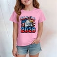 thumbnail image 2 of Ketyyh-chn99 Toddler American Flag Outfit Kid's 250Th Anniversary Print Vintage T Shirt 1776 2026 250Th Anniversary Patriotic Tee Size for 5-6 Years ,Pink, 2 of 5