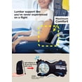 thumbnail image 3 of Almohada lumbar, cojín inflable de apoyo lumbar para viajes, 3 of 9