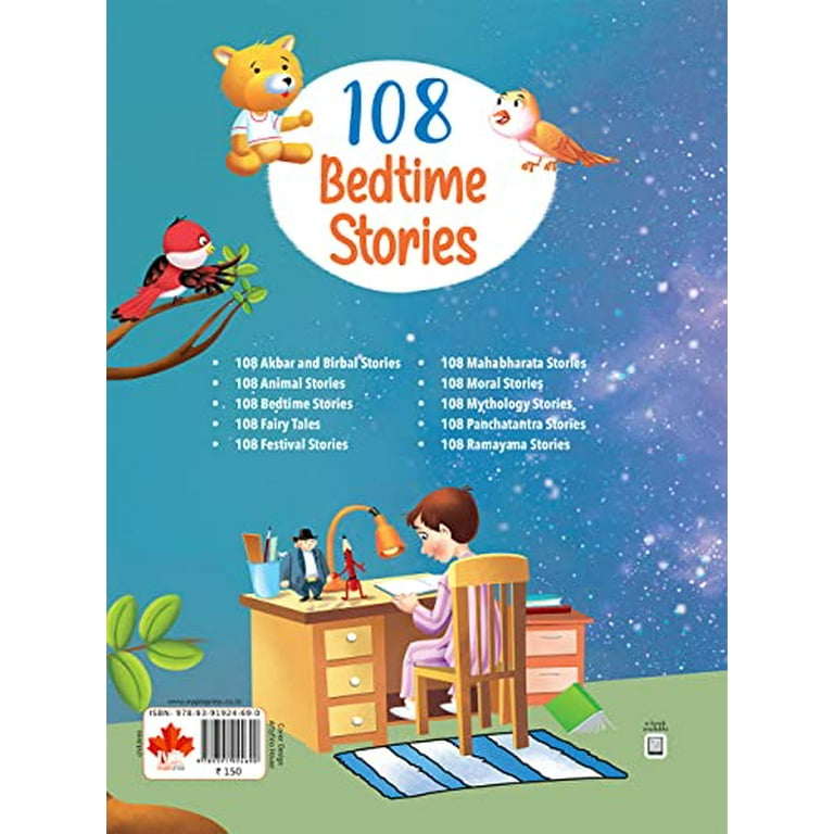 108 Bedtime Stories (Illustrated) - Story Book for Kids