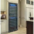 thumbnail image 4 of 142-Bottle Dual-Zone Wine Cooler With Seamless Glass Door And Stainless Trim, 4 of 5