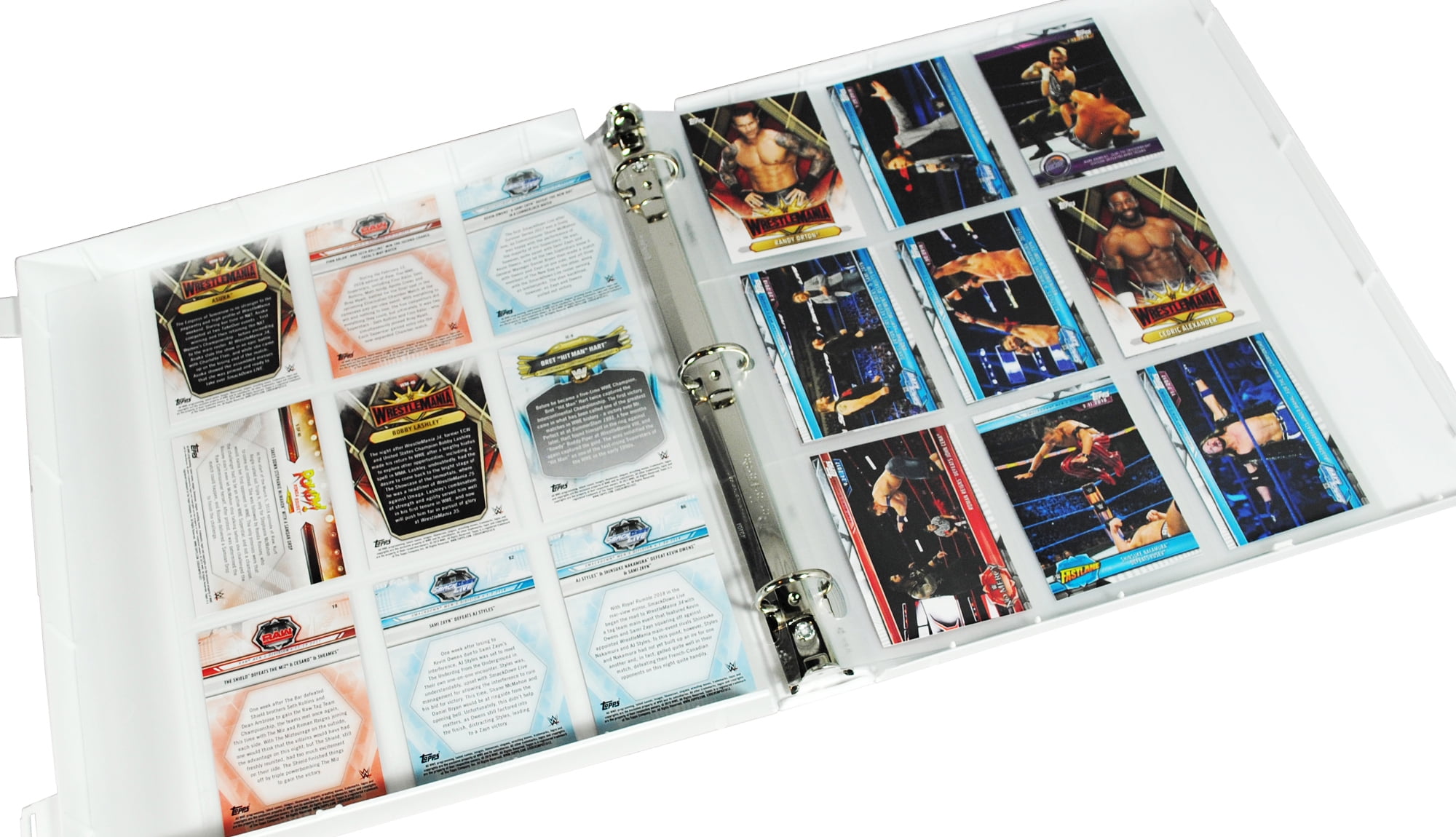 UniKeep WWE WrestleMania Collectable Card Storage Binder, 360 Card  Capacity, 9 Pocket Pages - Walmart.com