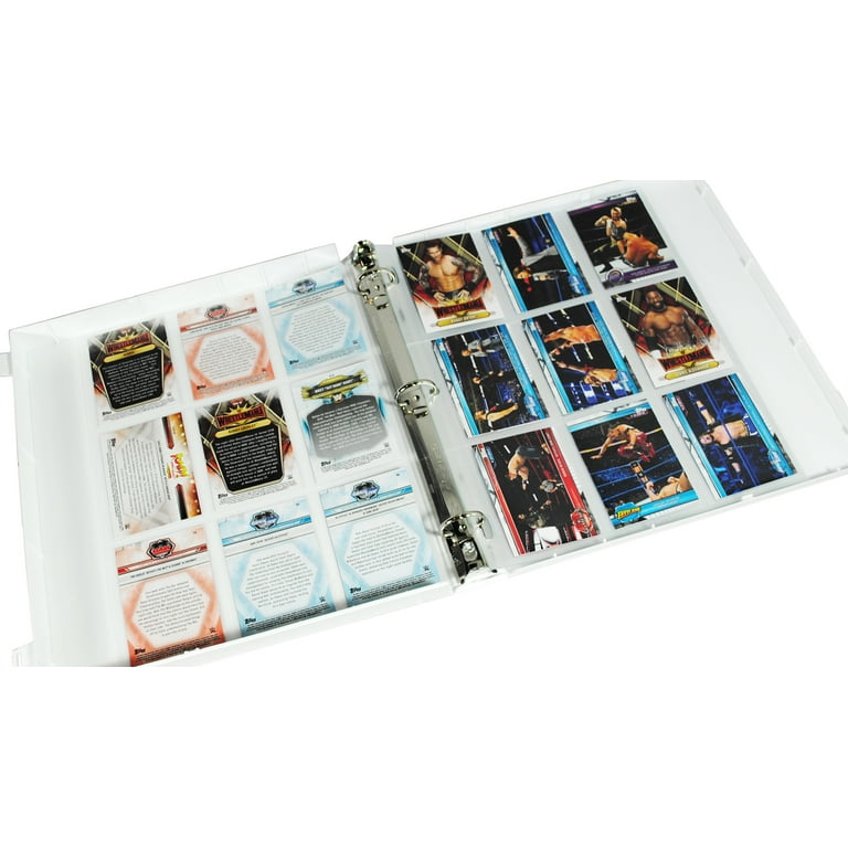 UniKeep WWE WrestleMania Themed Collectable Card Storage Binder, 450 Card  Capacity - Walmart.com