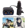 thumbnail image 2 of YongCo 2-hole Double Port Car Charger Adapter for 12-24V Vehicle Power Supply Splitter, 2 of 8