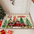 thumbnail image 2 of Christmas Door Mat, Let it Snow Winter Christmas Doormat Outdoor Entrance Indoor Entryway, Xmas Winter Welcome Mats (A), 2 of 6