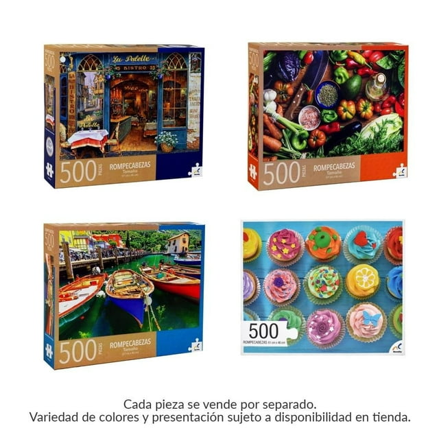Rompecabezas Novelty 500 Piezas Varios Modelos 1 pza