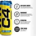 thumbnail image 6 of C4 Energy Drink 12oz (Pack of 12) - Frozen Bombsicle - Sugar Free Pre Workout Performance Drink with No Artificial Colors or Dyes, 6 of 7
