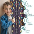 thumbnail image 3 of Blackout Kids Curtains,Colorful Floral Pattern Childrens Insulated Curtains Set Of 2,Bedroom Essentials,Toddler Room Decor 42x84in(106x213cm), 3 of 5