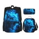 thumbnail image 1 of Balery Wolf Mochila Escolar 3 en 1 para Niños - Mochila Resistente con Lonchera Térmica y Estuche - Mochila Escolar para Niños y Niñas, 1 of 7
