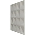 thumbnail image 4 of Ekena Millwork 19 5/8"W x 19 5/8"H Tristan EnduraWall Decorative 3D Wall Panel, UltraCover Satin Smokey Beige (12-Pack for 32.04 Sq. Ft.), 4 of 6