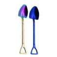thumbnail image 6 of Rainbow Titanium Long Handle Spoons, Colorful Plated Latte Spoon, Stainless Steel Ice Cream Spoon, Iced Tea Spoon,Cocktail Stirring,Tea, Coffee, Milkshake Dessert Spoons, 6 of 8