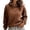Coffee, variant on Leopard Print Hoodie for Women Long Sleeve Drop Shoulder Casual Pullover Sweatshirt for Fall Winter Wear