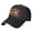 black, variant on 250th Anniversary Sandwich Brim USA Hat 1776-2026, Adjustable Bald Eagle Patriotic Baseball Cap for Men Women, Polyester, Fits 22-23" Head - black
