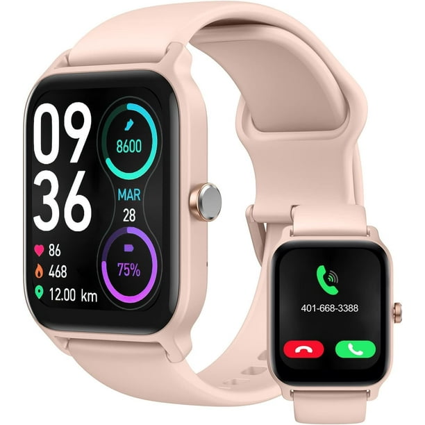 Smart Watch for Men Women with Bluetooth Call Alexa Built in1.8