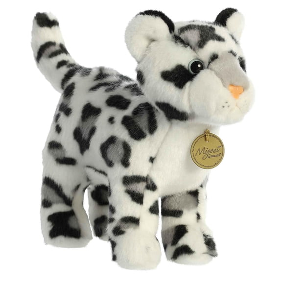 Peluche Aurora Miyoni Leopardo de Nieve 25.4cm