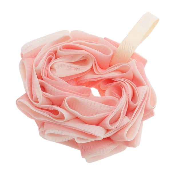 Esponja de baño y ducha loofah conveniente de 1 pieza de Bargains Únicos color rosa