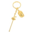 thumbnail image 1 of Greenadscape Llavero Deportivo Dorado Con Exclusivo De Esgrima Para Y Accesorios, 1 of 8