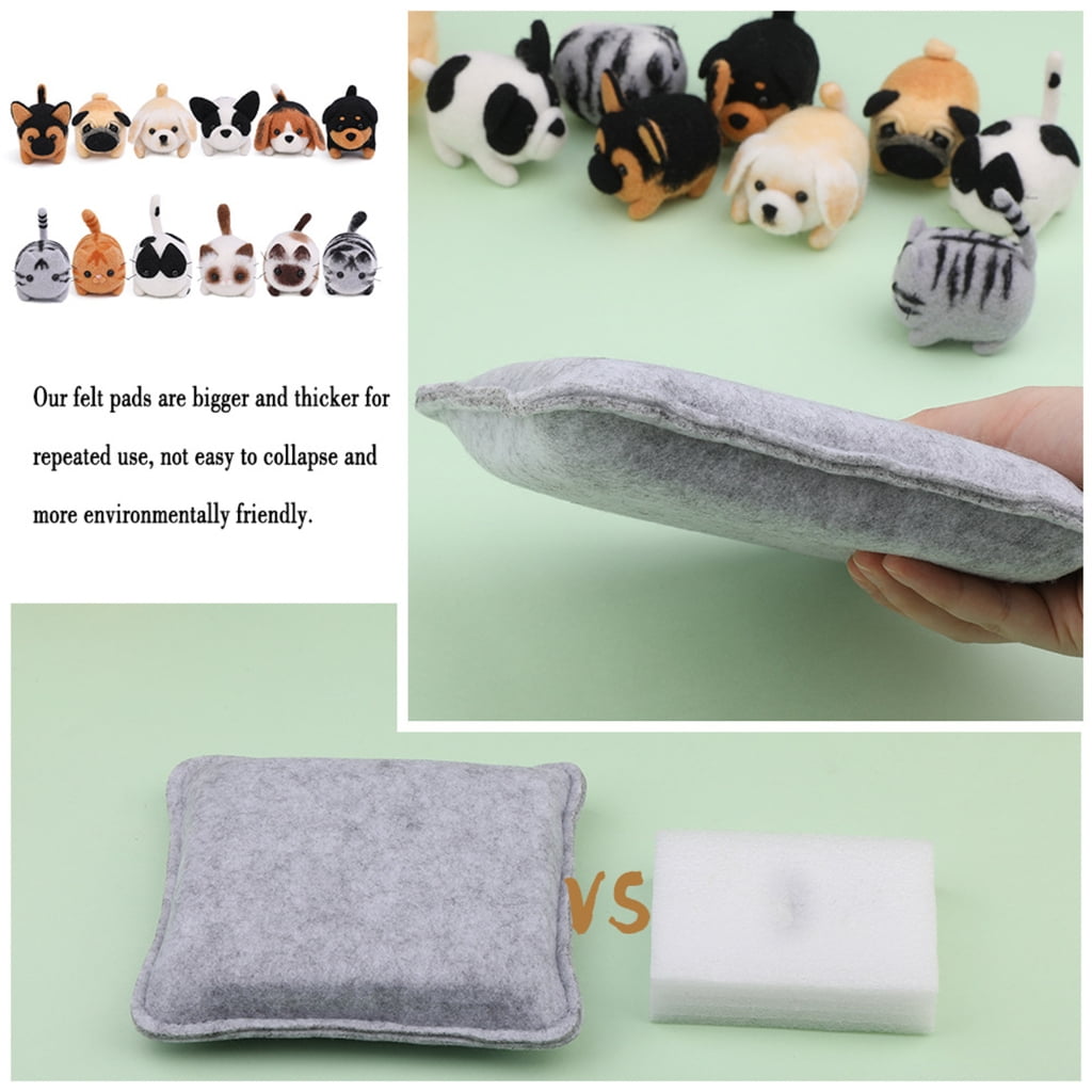 ZPAQI Needle Felting Set, Felting Starter Kits with Felting Needle and Instructions
