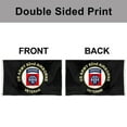 thumbnail image 4 of Double Sided US Army Veteran 82nd Airborne Flag Banner with Brass Grommets 3x5 Feet, 4 of 4