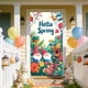 thumbnail image 1 of Cortina de Puerta de Pascua de 35 X 72 Pulgadas, Decoración de Puerta y Pared para Pascua, Festival, Fiesta, 1 of 6