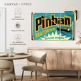 thumbnail image 5 of Elephant Stock Pinball Machine Game Room Wall Sign Wall Art - Horizontal Multi Panel Canvas - Living Room Wall Decor - Wall Signs Multi Panel - Turquoise And Black Decor - 65" x 42", 5 of 8