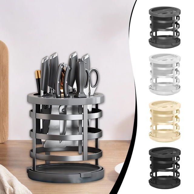 Xihbxyly Cosas Por Menos de 5 Dolares Cocina, Palillos, Almacenamiento de Esponja, Rotación de 360°, Ventilación Hueca Integral, con Bandeja de Agua, para Satisfacer Las Necesidades de La Cocina.
