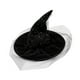 thumbnail image 3 of Sombrero de bruja de Halloween,Sombrero de bruja de Halloween decorativo creativo,Accesorios ligeros para disfraz de bruja,Sombrero de cosplay para mujer,regalo de sombrero,Accesorios para, 3 of 8