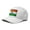 All White, variant on International Tie Indian Flag Hat for Men and Women - Adjustable India Snapback Trucker Baseball Cap (Camouflage)
