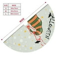 thumbnail image 3 of Sikiie Gnome Holding A Pumpkin 30-48 inches {designName} Print Christmas Tree Skirt Snowman Xmas Tree Skirt with Edge Christmas Decorations for Holiday Party-48", 3 of 7