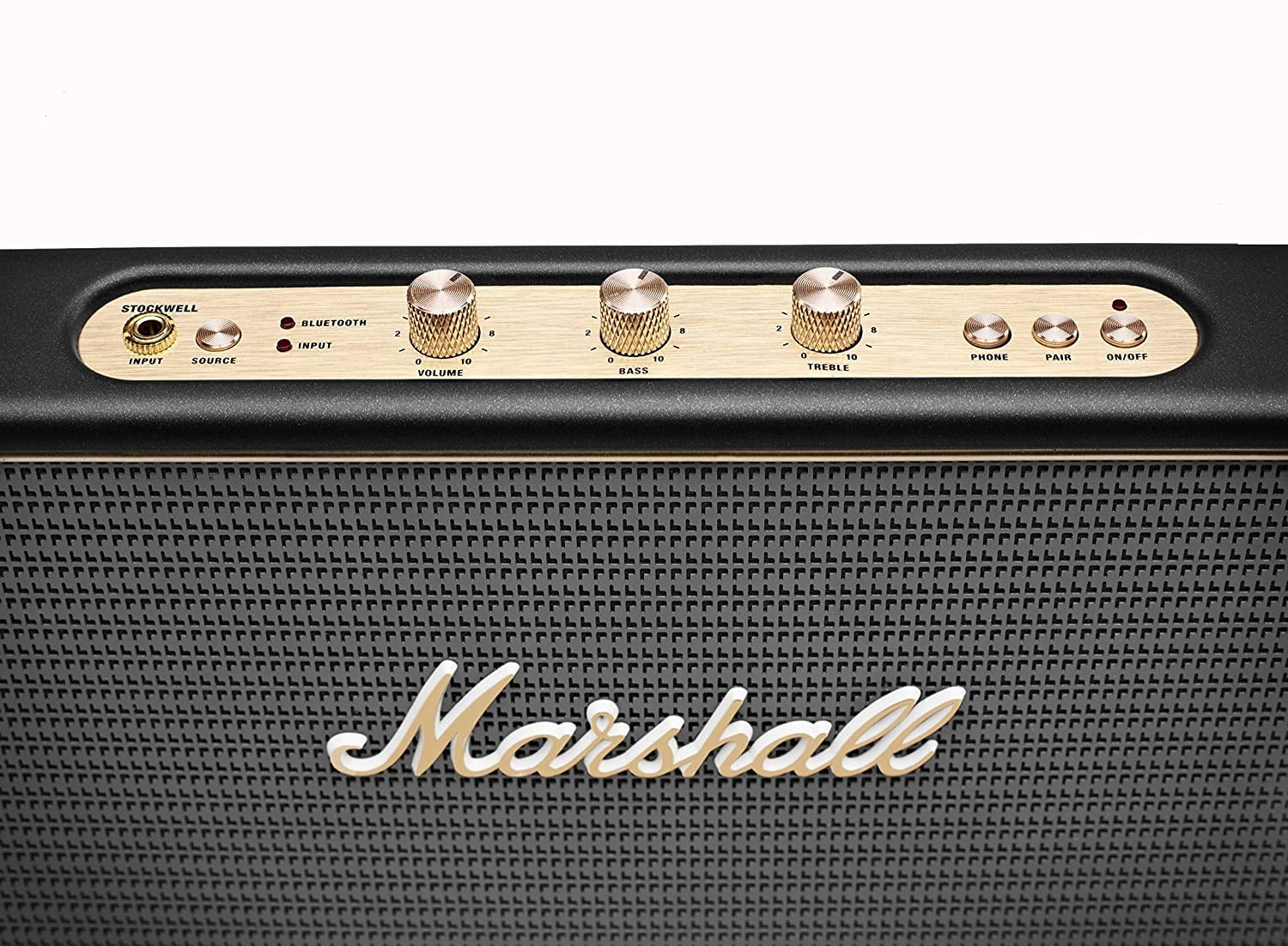 Marshall Stockwell Portable Bluetooth Speaker, Black 4091390