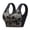 Black, variant on Minimizer Bras for Women Lightweight Full Coverage Racerback Push Up Bralette Floral Lace Cute Everyday Bra