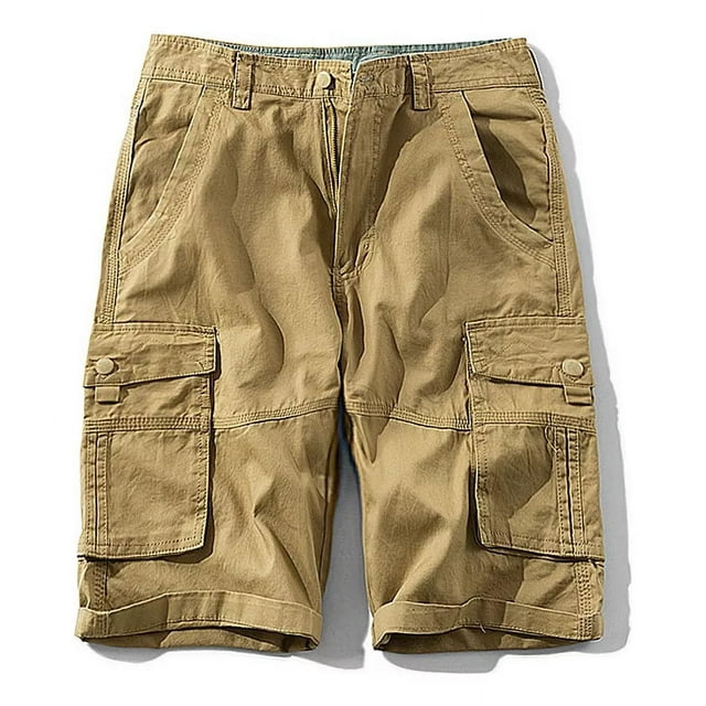 Bermuda Shorts Hombre Casual Verano Playa Múlti Bolsillos