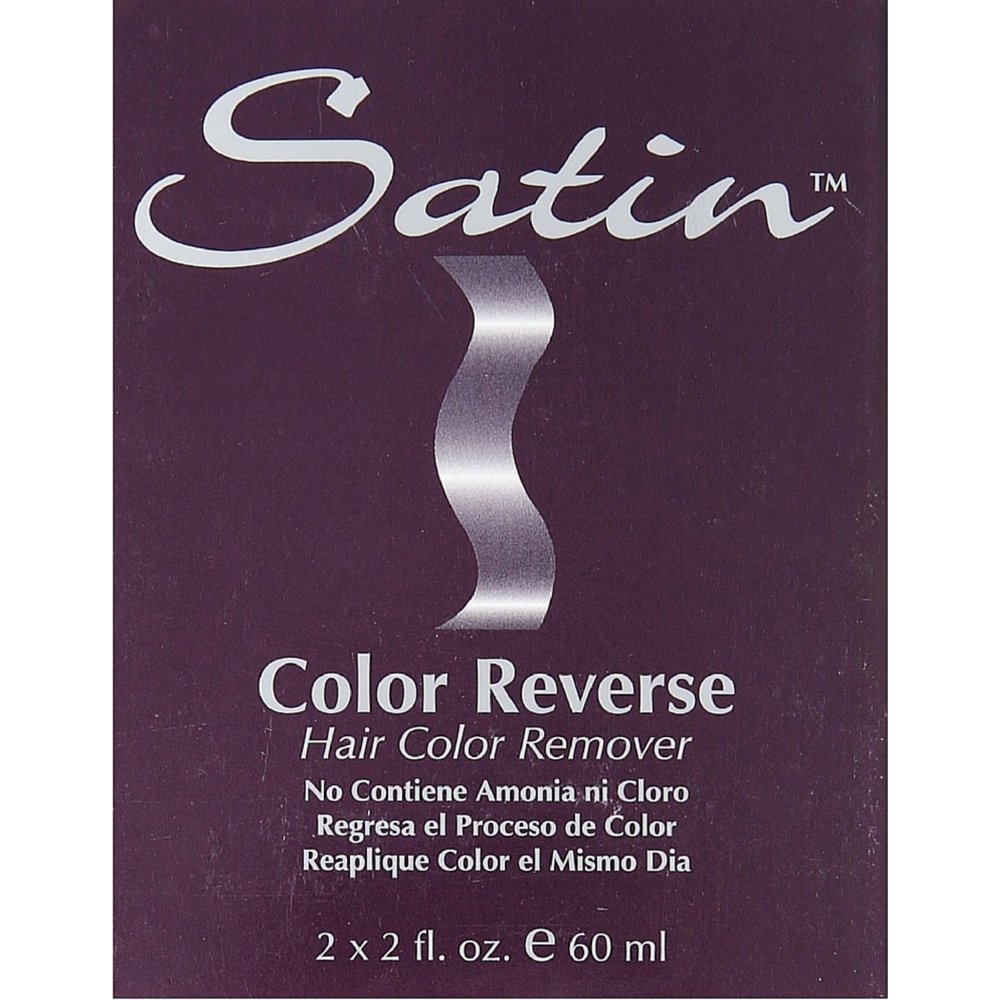 Satin Color Reverse Hair Color Remover Kit 2 oz each, 2 ea Walmart