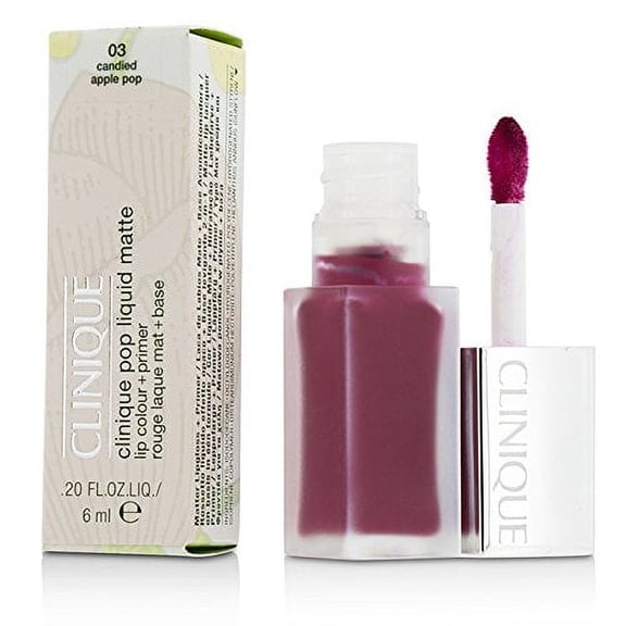 Clinique Pop Liquid Matte Lip Colour & Primer 0.20oz 03 Candied Apple Pop New With Box