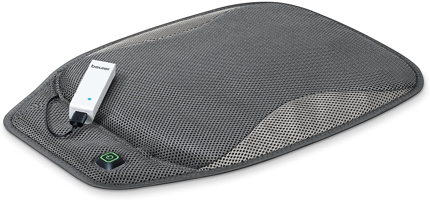 Beurer Portable Wireless Heated Seat Cushion with Convenient Storage
