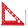 thumbnail image 2 of Miter  Ruler, Portable Carpenter Square Aluminum Alloy  For Home, 2 of 8