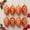 Brown, variant on Xmas 8Pcs Pinecone Ball Ornaments, Christmas Decorations Xmas Decor, Metallic Finish Pines Baubles Set, Ornaments For Christmas Tree Decorations