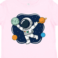 thumbnail image 4 of Inktastic Outer Space Astronaut Boys or Girls Toddler T-Shirt, 4 of 5