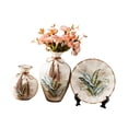 thumbnail image 2 of Juego de jarrones de cerámica para flores, elegante y único arreglo floral para exhibir Estilo B, 2 of 9